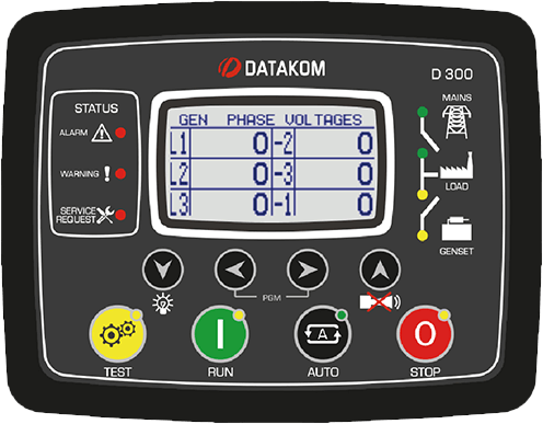 Module pentru pornire automata a generatoarelor de curent 